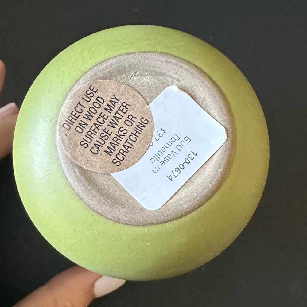 Heath Ceramics Bud Vase- Tomatillo - Picture 7 of 8